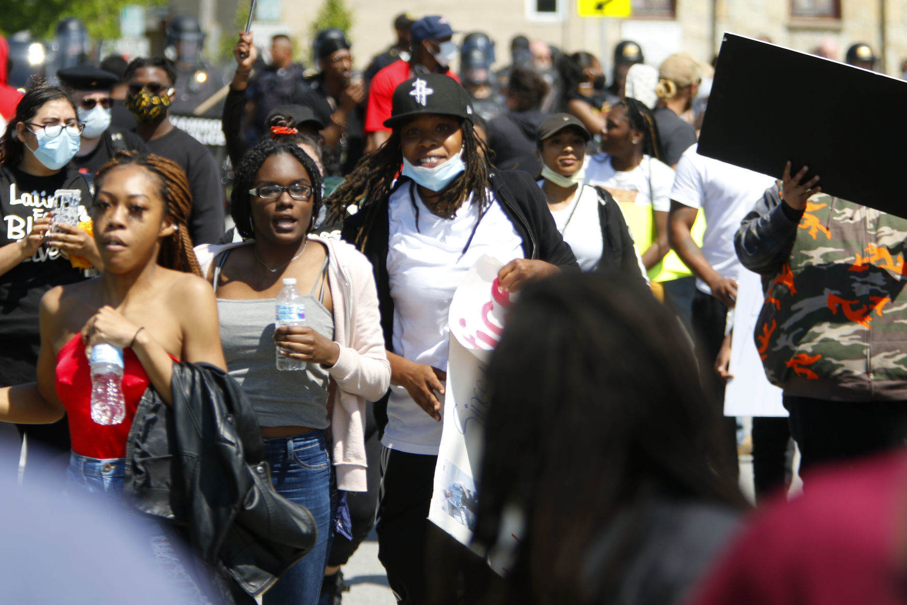 Gallery: Hammond protests in solidarity with Minneapolis